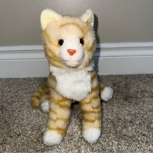 Douglas Cuddle Toy Peaches #289 Kitty Cat Plush Stripe Retired Rare HTF Dry Burn